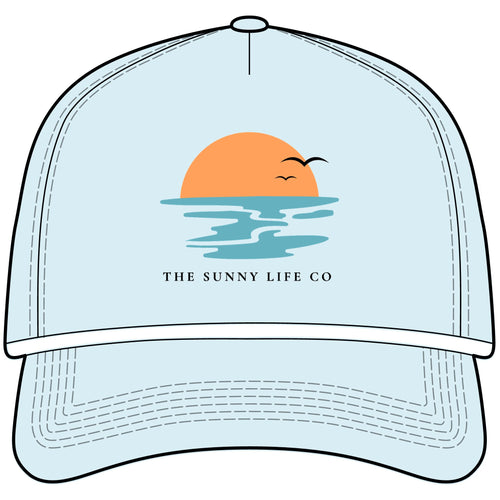 Sunset Surf Rope Cap